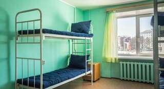 Хостел Kak Doma Ангарск Спальное место на двухъярусной кровати в общем номере для мужчин и женщин-1
